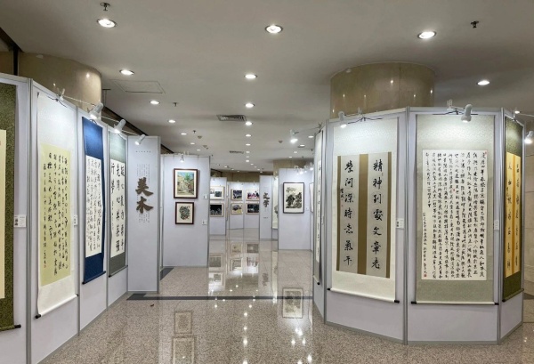 書畫展廳設(shè)計案例