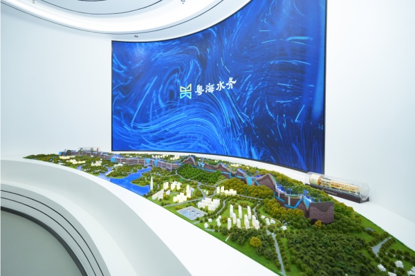 珠三角配水工程的靈山島展廳設(shè)計